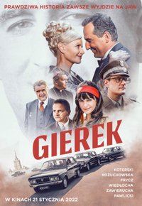 Plakat Filmu Gierek (2021)